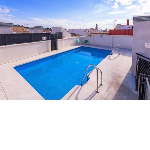 -MalagaSunApts- Rooftop Pool & FREE Parking