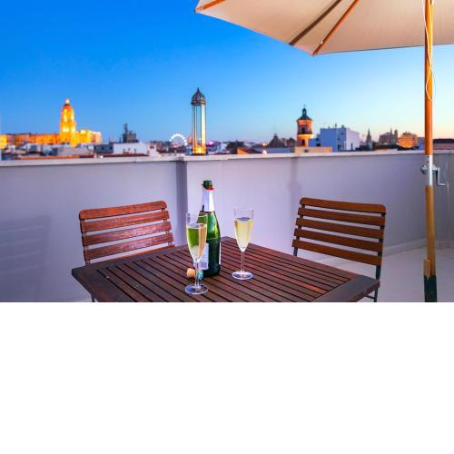 -MalagaSunApts-Private Terrace Penthouse