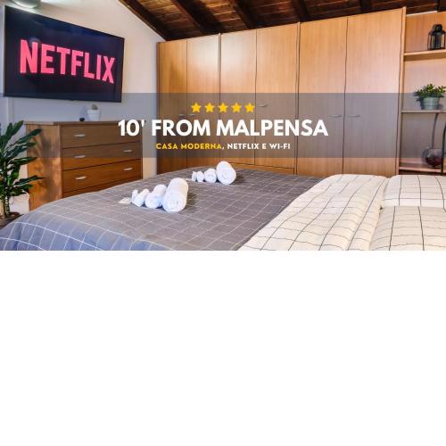 [10' from Malpensa] Casa Moderna, Netflix & WI-FI