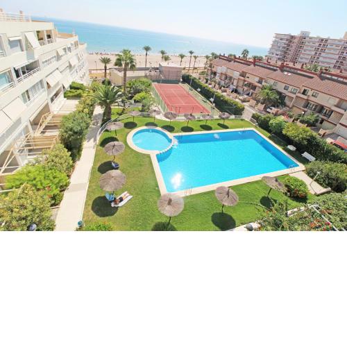 1a línea Playa San Juan. Vistas. Piscina. BBQ. Gym
