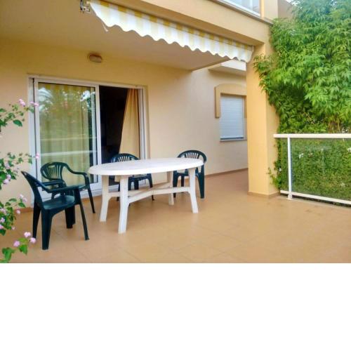 2 bedrooms appartement at Denia 300 m away from the beach with shared pool and furnished terrace
