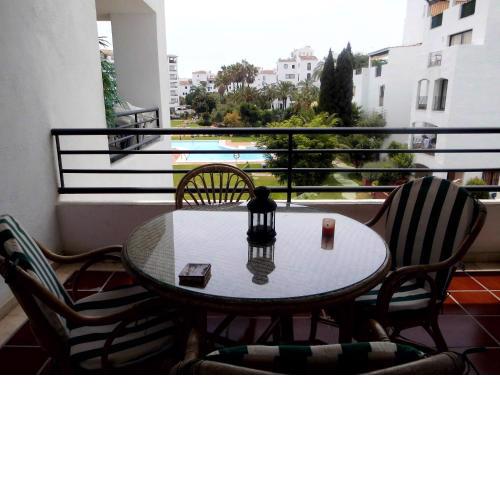 2 bedrooms appartement at Marbella 500 m away from the beach with private pool furnished balcony and wifi