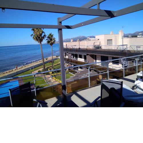 2 bedrooms appartement at Mont roig Bahia 800 m away from the beach with sea view shared pool and enclosed garden
