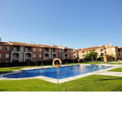 2 bedrooms appartement at Rota 300 m away from the beach with sea view shared pool and enclosed garden