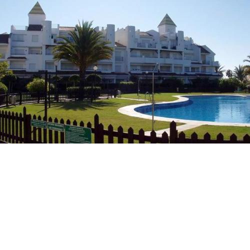 2 bedrooms appartement at Rota 400 m away from the beach with lake view shared pool and furnished terrace