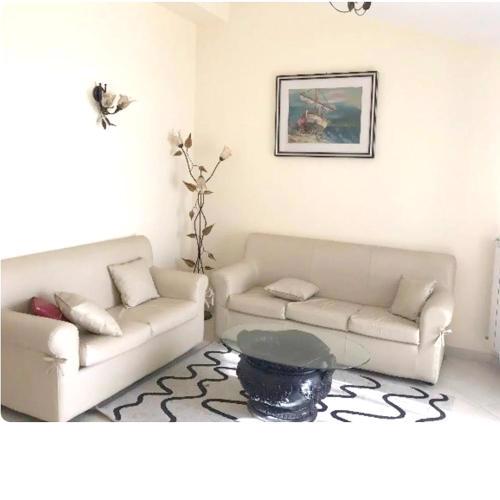 2 bedrooms appartement at Villa San Giovanni 50 m away from the beach with sea view furnished terrace and wifi