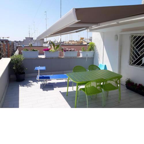 2 bedrooms appartement with city view terrace and wifi at Bari