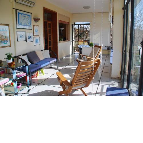 2 bedrooms appartement with sea view furnished terrace and wifi at Porto Palo 1 km away from the beach