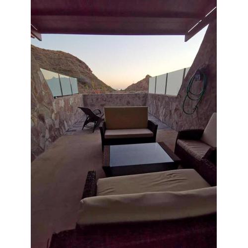 2 bedrooms appartement with sea view shared pool and balcony at Las Palmas