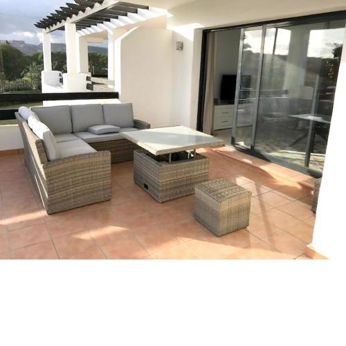2 bedrooms appartement with sea view shared pool and furnished garden at Malaga 2 km away from the beach