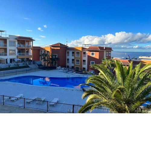 2 bedrooms appartement with sea view shared pool and furnished terrace at Callao Salvaje 1 km away from the beach