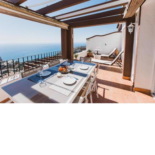2 bedrooms appartement with sea view shared pool and furnished terrace at El Poble Nou de Benitatxell 3 km away from the beach