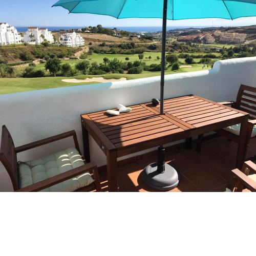 2 bedrooms appartement with sea view shared pool and furnished terrace at Estepona 8 km away from the beach