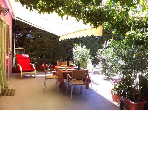 2 bedrooms house with sea view enclosed garden and wifi at Sciacca 5 km away from the beach