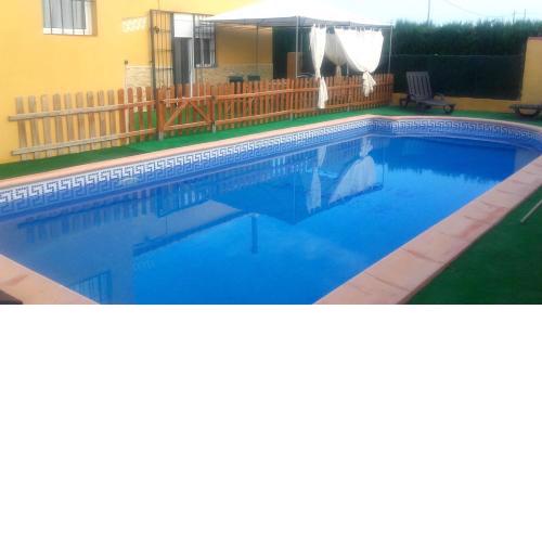 2 bedrooms house with sea view private pool and furnished terrace at Aguilas 2 km away from the beach