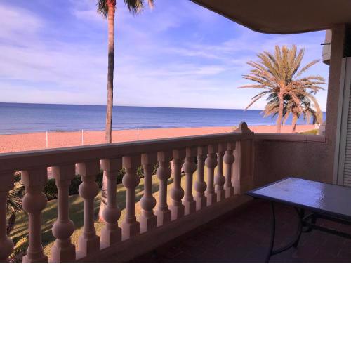 2 bedrooms house with sea view shared pool and furnished terrace at Denia