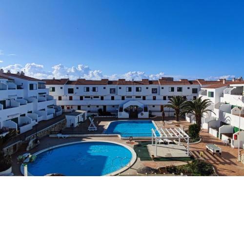 2 BEDROOMS with SUNNY TERRACE and AMAZING VIEWS TO TEIDE and POOL