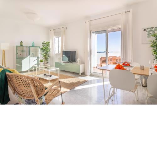 2266-Amazing newly furnished apt,on golf, sea view