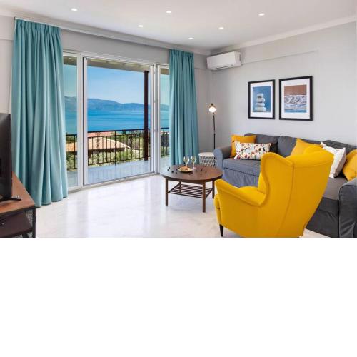 2br house in Nikiana with stunning sea view