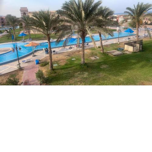 شالية 3 غرف فيو بسين بقرية بورتو ساوث بيتش العين السخن 3rooms pool view porto south beach