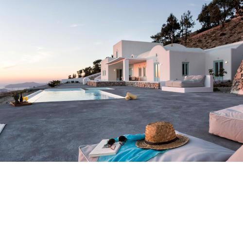 3-Bed Villa Santorini - Epic Sunsets - Parking