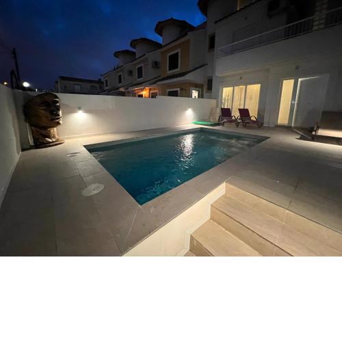 3 bedroom townhouse private pool playa flamenca