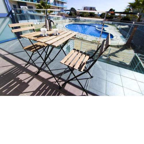 3 bedrooms appartement at Cambrils 500 m away from the beach with sea view shared pool and enclosed garden