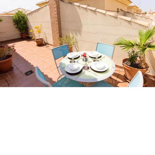 3 bedrooms appartement at Los Alcazares 500 m away from the beach with shared pool furnished terrace and wifi