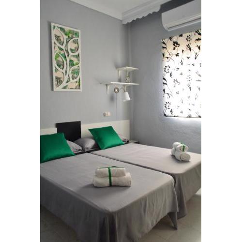 3 bedrooms appartement at Malaga 600 m away from the beach with city view and wifi