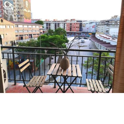 3 bedrooms appartement with balcony and wifi at Malaga