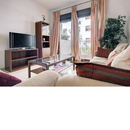 3 bedrooms appartement with city view furnished balcony and wifi at Ronda