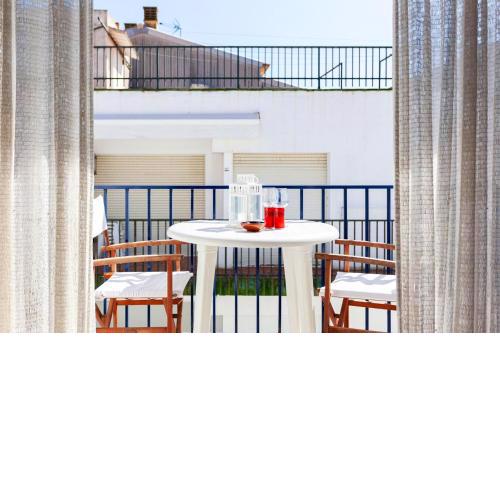 3 bedrooms appartement with city view furnished terrace and wifi at Llafranc