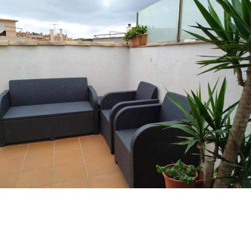 3 bedrooms appartement with furnished terrace and wifi at Blanes