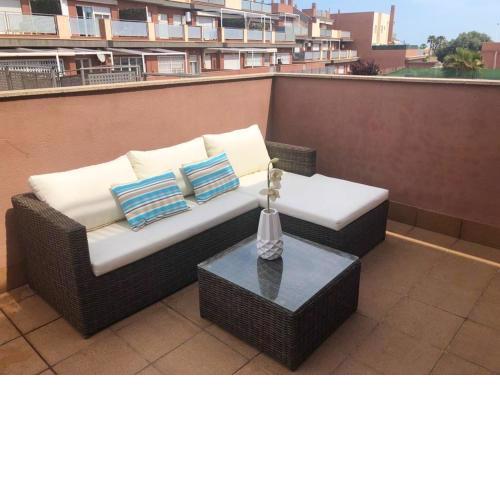 3 bedrooms appartement with shared pool enclosed garden and wifi at el Gran Alacant 1 km away from the beach