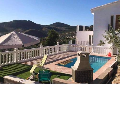 3 bedrooms house with shared pool terrace and wifi at Alcaudete