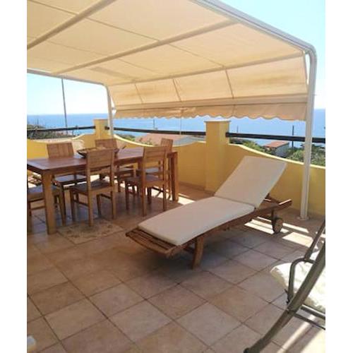 3 bedrooms villa at Magomadas 10 m away from the beach with sea view terrace and wifi