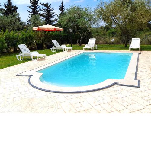 3 bedrooms villa with private pool enclosed garden and wifi at Noto