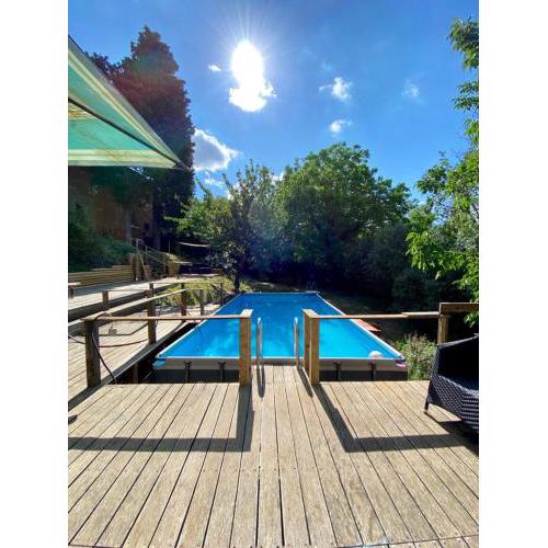3 bedrooms villa with private pool enclosed garden and wifi at Osteria delle Noci