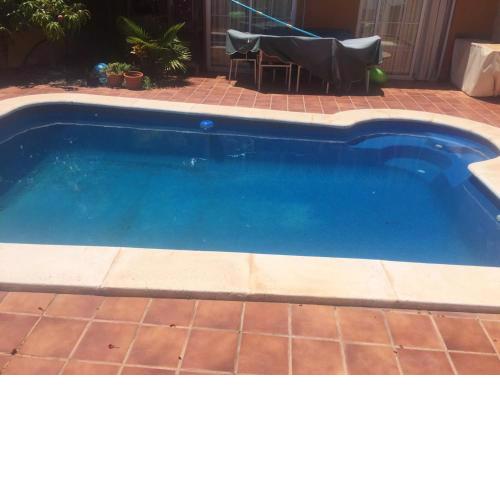 3 bedrooms villa with sea view private pool and enclosed garden at Candelaria 1 km away from the beach