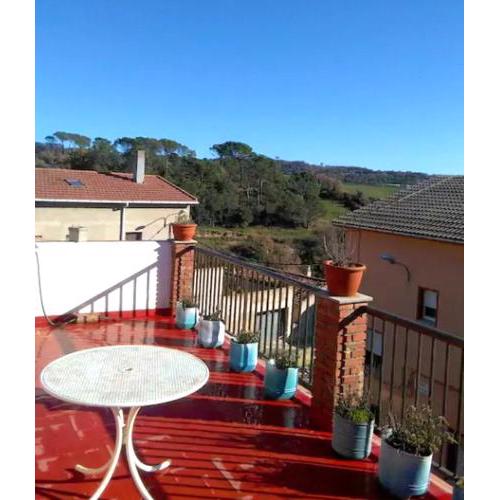 4 bedrooms house with furnished terrace and wifi at Gironella