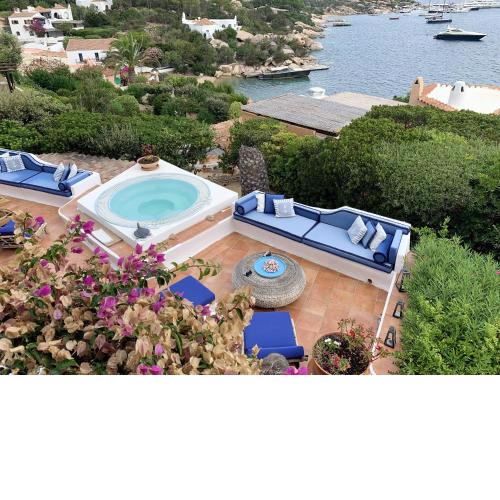 4 bedrooms villa at Porto Rafael 400 m away from the beach with sea view jacuzzi and enclosed garden