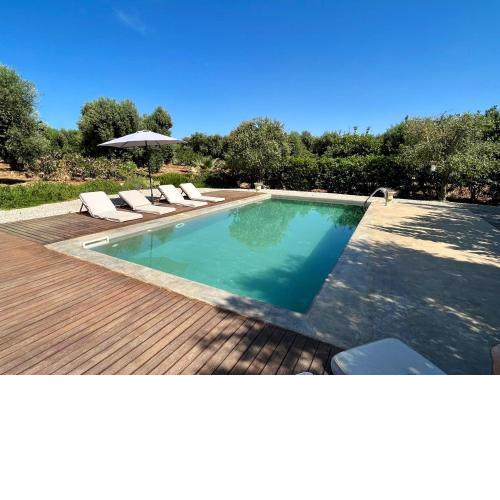 4 bedrooms villa with private pool enclosed garden and wifi at Carovigno 7 km away from the beach