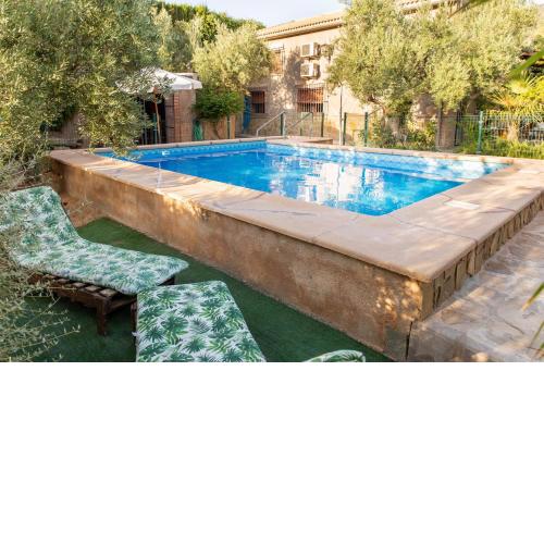 5 bedrooms villa with private pool and enclosed garden at La Guardia de Jaen