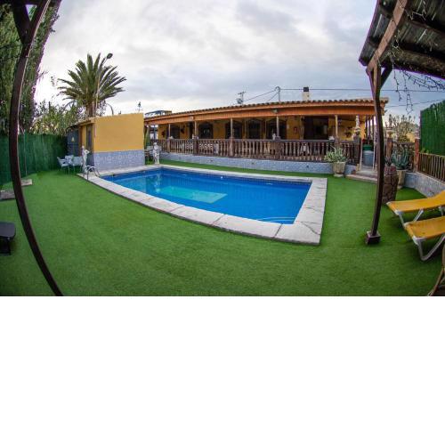 5 bedrooms villa with private pool furnished terrace and wifi at Archena