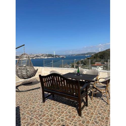 5+2 flat with bosphorus seaview