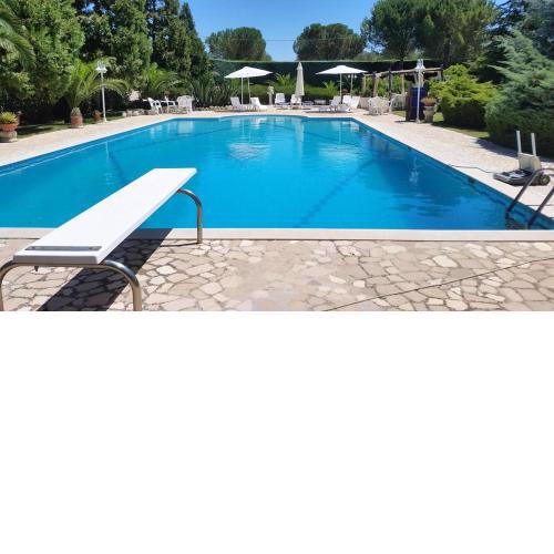 6 bedrooms house with shared pool jacuzzi and enclosed garden at Muro Leccese