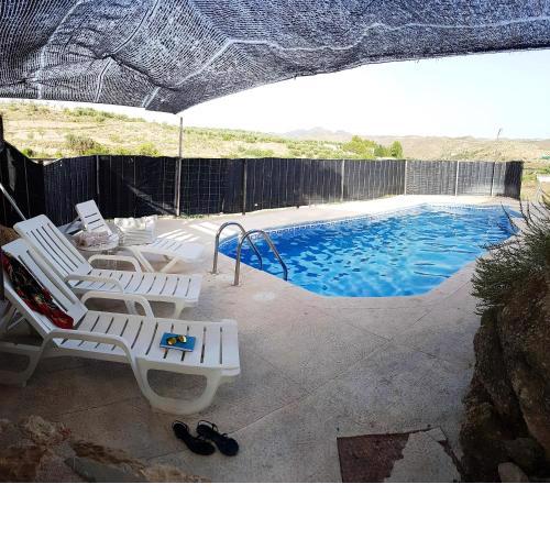 6 bedrooms villa with private pool enclosed garden and wifi at Velez Rubio