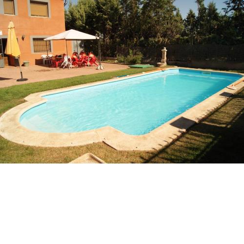 6 bedrooms villa with private pool furnished terrace and wifi at Cerezo de Mohernando