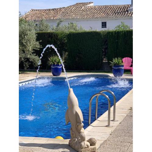 7 bedrooms villa with private pool enclosed garden and wifi at Baza