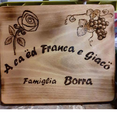A cà ed Franca e Giaco